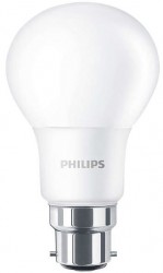Philips CorePro LED Bulb, GLS, 7.5W-60W, 3000K, B22 Bayonet, No Dim