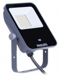 Philips BVP154 Ledinare Flood Light, 10W, 3000K, MWS + Photocell + Remote