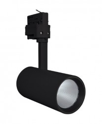 LEDVance LED Tracklight Spot, 25W, Black, 1750lm, 3000K, 24Deg, 5yrs