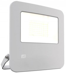 Ansell Zion LED Floodlight 50W WHITE, 3000K, IP65, AWZILED50/WW