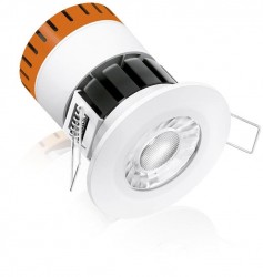 Aurora Enlite E8 Fire-Rated IP65 Downlight, 8W, Dimmable, 3000K