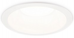 Philips DN140B Downlight, 9.5W, 1100lm, 3000K, White, Not Dimmable