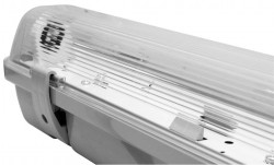 Powermaster LED-Ready IP65 Non-Corrosive Tube Fitting, 6ft Single