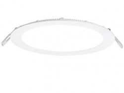 Aurora Enlite 18W LED Round Panel, IP44, 206mm Cut-Out, 4000K, 3yrs