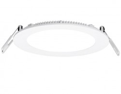 Aurora Enlite 9W LED Round Panel, IP44, 133mm Cut-Out, 4000K, 3yrs