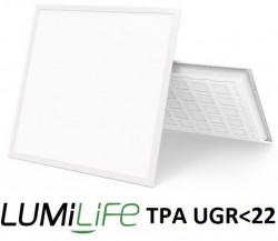  LUMiLife Backlit TPA-Rated Panel, 600x600, 36W, 4000K, UGR<22, 3yrs