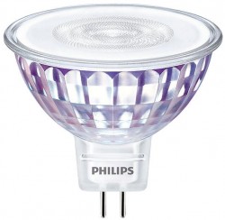 Philips LED MR16, 7W=50W, 2700K, 36D, No Dim, *Retail Pack*