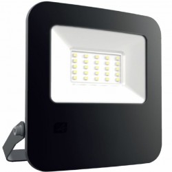Ansell Zion LED Floodlight 30W Black, 4000K, IP65, AZILED30