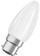 Osram Parathom Frosted LED Candle, 4.8W=40W, 2700K, B22, Dimmable