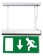 LumiLife 4W LED Emergency Exit Sign - Maintained - Suspended