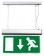 LumiLife 4W LED Emergency Exit Sign - Maintained - Suspended
