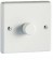 Varilight V-Pro 1 Gang 100W/Gang 2-Way Silent LED Dimmer Switch - White