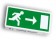 LumiLife 4W LED Emergency Exit Sign - Running Man Right