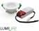 LUMiLife LED Downlight, 7W, IP54, Dimmable, White Bezel, 65mm Cut-out