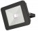 MLA 230V IP65 50W LED Black Die-Cast Floodlight RGB w/remote