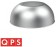 QPS 90deg Aluminium reflector