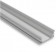 2M Aluminium Strip Profile + PC Cover and Accessories Pack