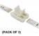 LED Strip To Strip Connectors - 3 Pack - 8mm/10mm/RGB