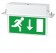 LumiLife 4W LED Emergency Exit Sign - Maintained - Recess