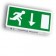 LumiLife 6W LED Emergency Exit Sign - Maintained - Surface Mounted IP65