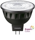 Philips Master LED MR16, ExpertColor CRI97, 6.5W, 2700K, 60D, Dimmable