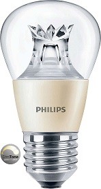 Philips Master LED Luster, 2.8W (25W), E27, Clear, *DIMTONE*
