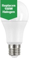 LumiLife LED GLS, 13W=100W, E27, Dimmable