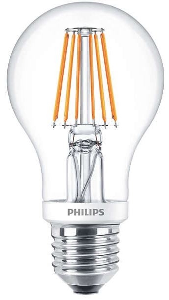 Philips Classic LEDBulb D 4.5-40W A60 E27 827 CL 