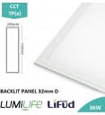LUMiLife Backlit TPA-Rated Panel, 1200x300, 36W, CCT, UGR
