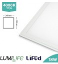 LUMiLife LED Panel, 300x300, 18W, 4000K, Lifud, TPb, IP40, 5yrs