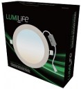 LUMiLife 6W LED Slim Round Panel, 105mm cut-out, CCT-Switchable