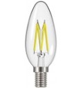 Energizer LED Candle, 5W~40W, E14, Clear Filament, 2700K, Dimmable