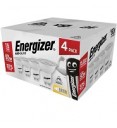 4PACK Energizer LED GU10, 3.6W=50W, 345lm, 3000K, 36D, Dimmable
