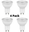 4PACK Energizer LED GU10, 4.6W=50W, 4000K, 36D, Dimmable