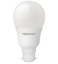 Megaman LED GLS, 8.5W, 2800K, B22, Opal, 600lm, Dimmable