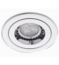 Ansell iCage Mini, Fire Rated Downlight Fitting, FIXED, CHROME