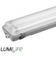 LumiLife LED-Ready IP65 Non-Corrosive Tube Fitting, 4ft Twin