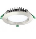 LUMiLife LED Downlight, 18W, IP54, Dimmable, Brushed Nickel Bezel, 145mm Cut-out