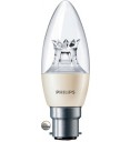Philips Master LED, Candle, 5.5W (40W), B22, Clear, *DIMTONE*