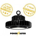 Powermaster LED 100W Dimmable UFO High Bay, 13000LM, 5700K, 5yr