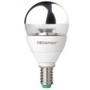 Megaman LED GLS Crown Silver, 5W, E14, Dimmable