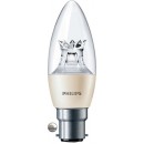 Philips Master LED, Candle, 2.8W (25W), B22, Clear, *DIMTONE*
