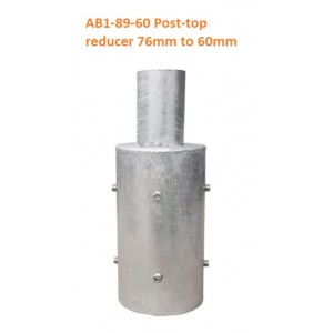 Optional: AB1-89-60 Posttop reducer 76mm to 60mm