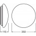 Osram LEDVANCE Surface Circular 350, 18W, 3000K, 1440lm, SENSOR