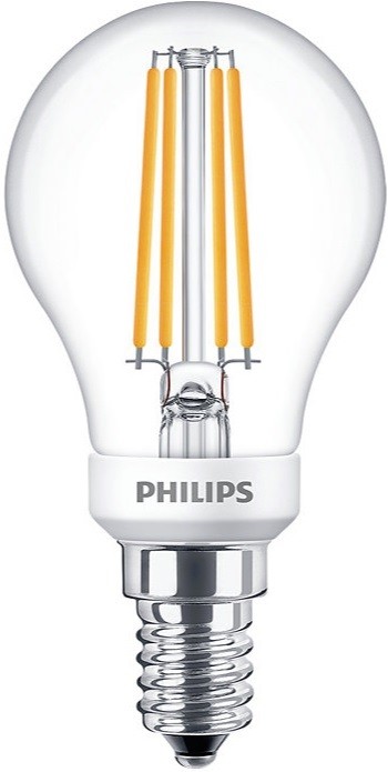 violin plakat Faldgruber Philips LED Classic Filament Luster 5W=40W, 2700K, E14, Dimmable